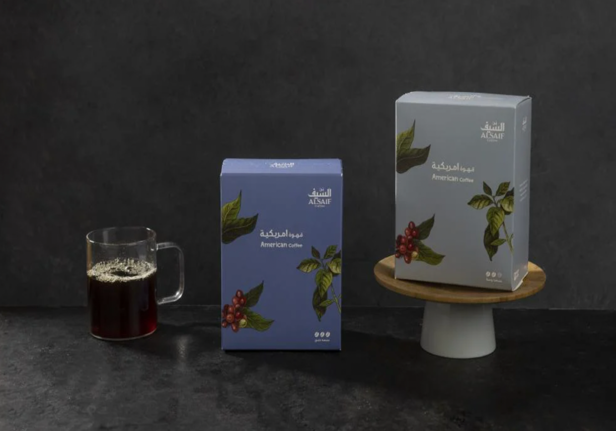 Alsaif American Coffee - Medium Roast 200g / قهوة السيف امريكية حمصة وسط 200 جم