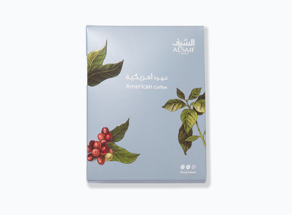 قهوة السيف امريكية حمصة وسط 200 جم